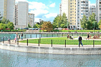 В 15-м микрорайоне завершена реконструкция бульвара и Михайловских прудов
