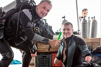 Зеленоградский дайвер преодолел 30-метровую глубину в Черном море