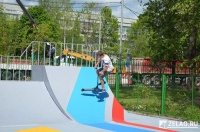 На Быковом болоте в Зеленограде открылась скейт-площадка
