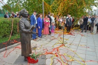 6 сентября состоялась торжественная церемония открытия скульптуры «9 мая»