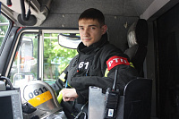 Начальник караула  61-й пожарно-спасательной части Никита Сумбулов – серебряный призер города Москвы